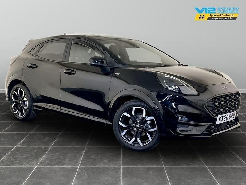 Black Used 2020 Ford Puma ST-Line X Hatchback | £12,695 (Fair price) - Image 1/2