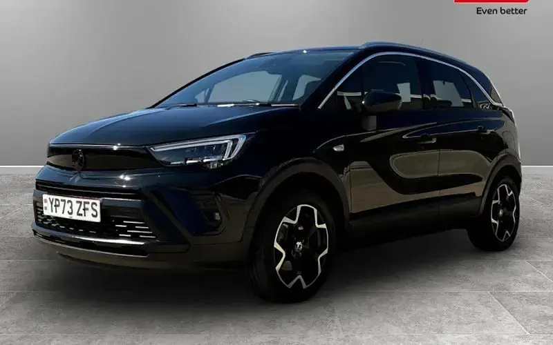 Used Vauxhall Crossland Ultimate 131 HP (96 kW) 2023 Black SUV
