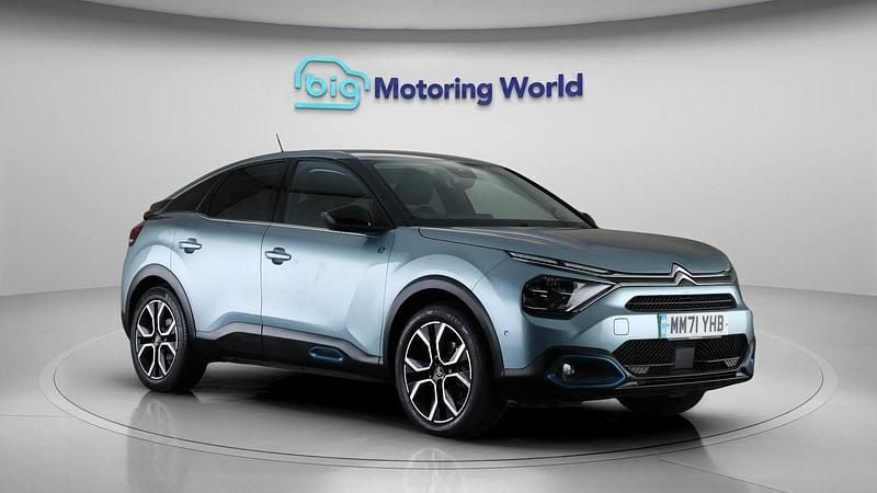 Used Citroën e-C4 Shine 100 kW (136 HP) 2021 Blue Hatchback