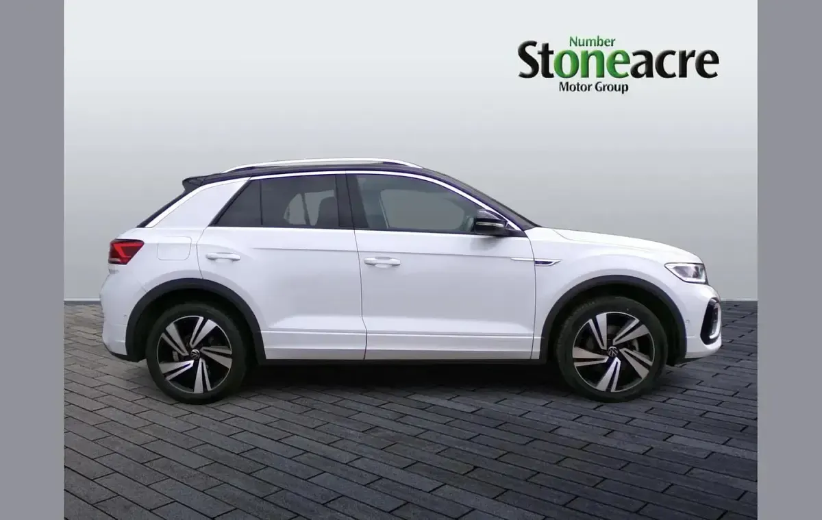 Used VW T-Roc R-line 190 HP (139 kW) 2022 White SUV