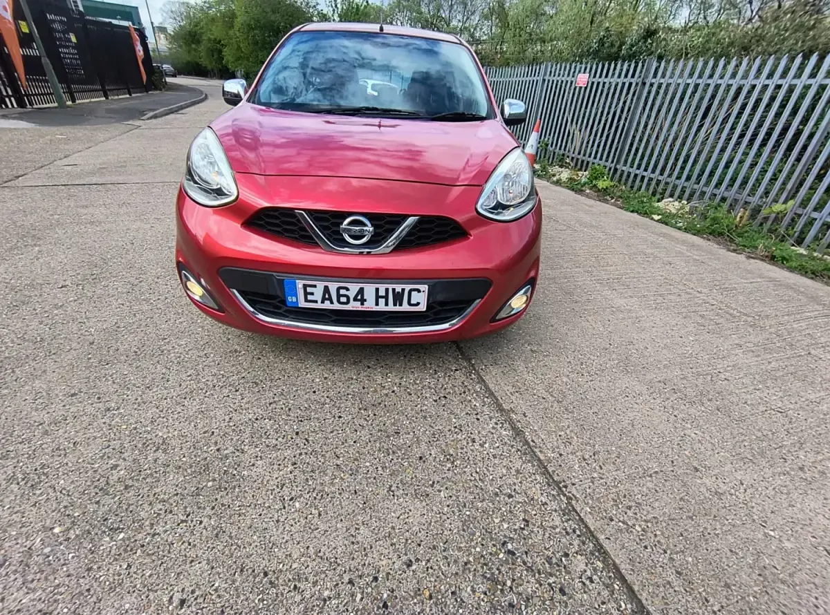 Second-hand Nissan Micra Acenta 2014 Roșu Hatchback