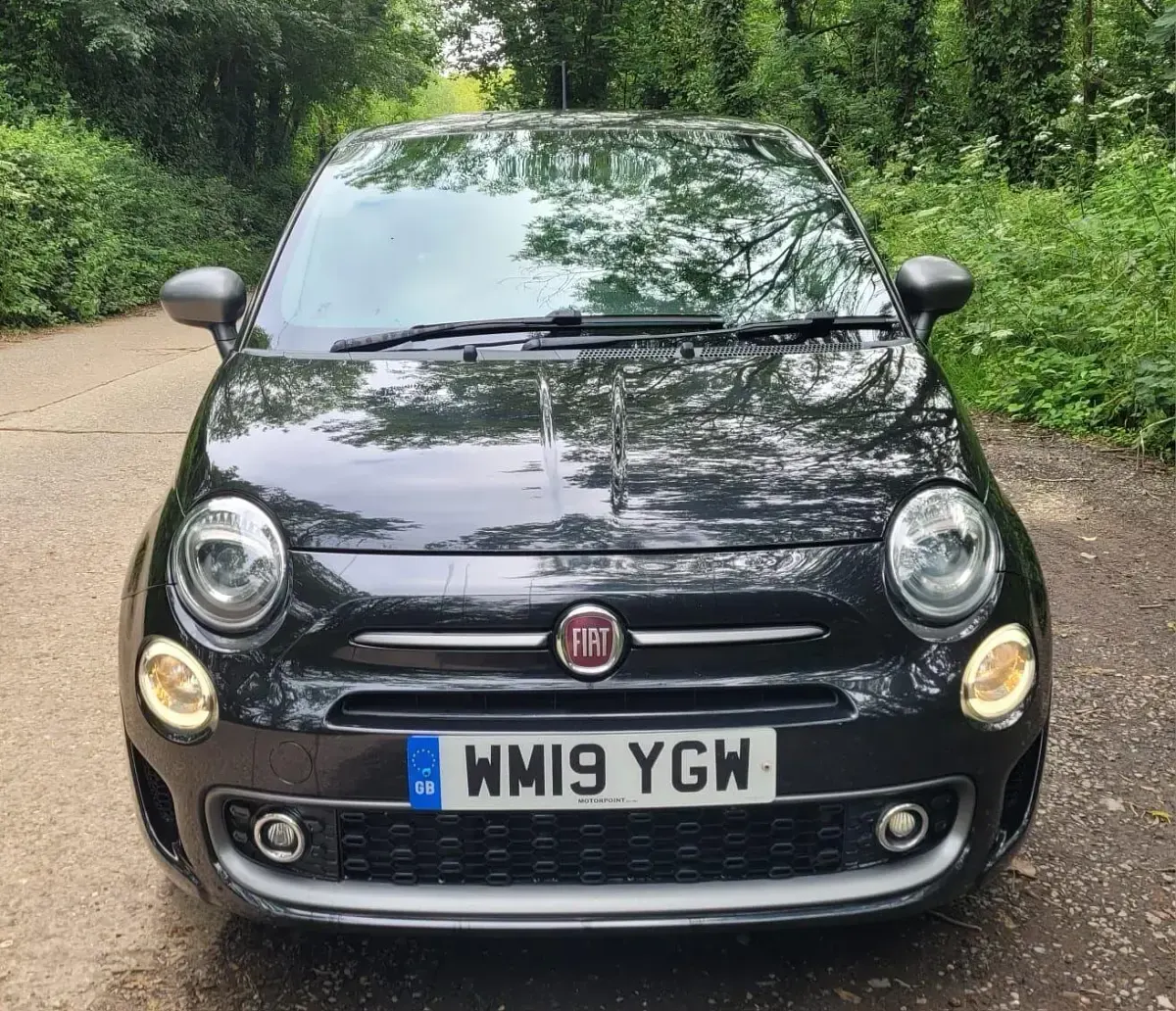 Used Fiat 500 S 69 HP (50 kW) 2019 Black Hatchback