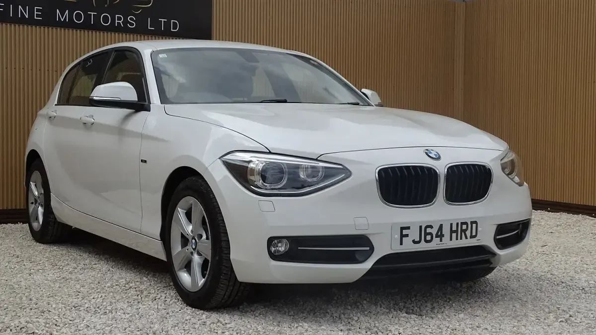 Used BMW 116 Sport Line 2014 White Hatchback