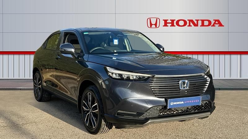 Used Honda HR-V Elegance 131 HP (96 kW) 2022 Meteoroid grey  metallic SUV
