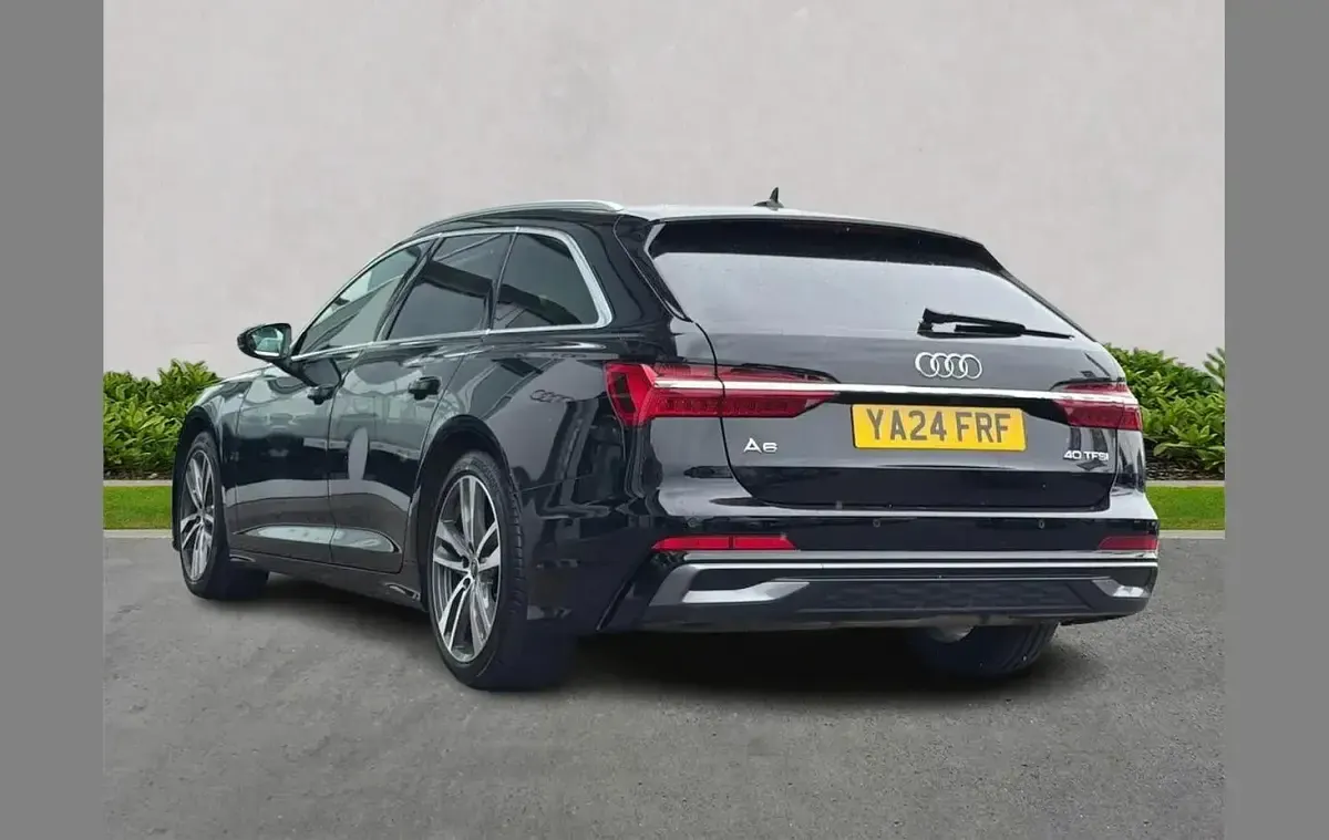 Used Audi A6 S-Line 200 HP (147 kW) 2024 Black Estate