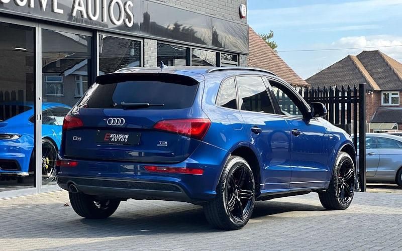 Used Audi Q5 S-line plus 190 HP (139 kW) 2016 Blue SUV