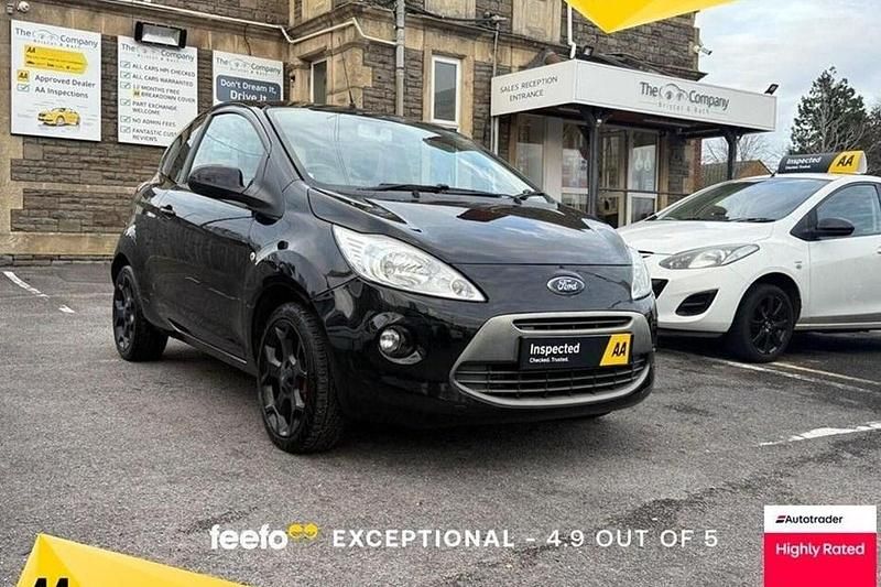 Black Used 2016 Ford Ka Zetec Hatchback | £4,500 (Fair price) - Image 1/1