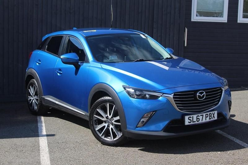 Begagnad Mazda CX-3 Inclusive 105 HK (77 kW) 2017 Blå SUV