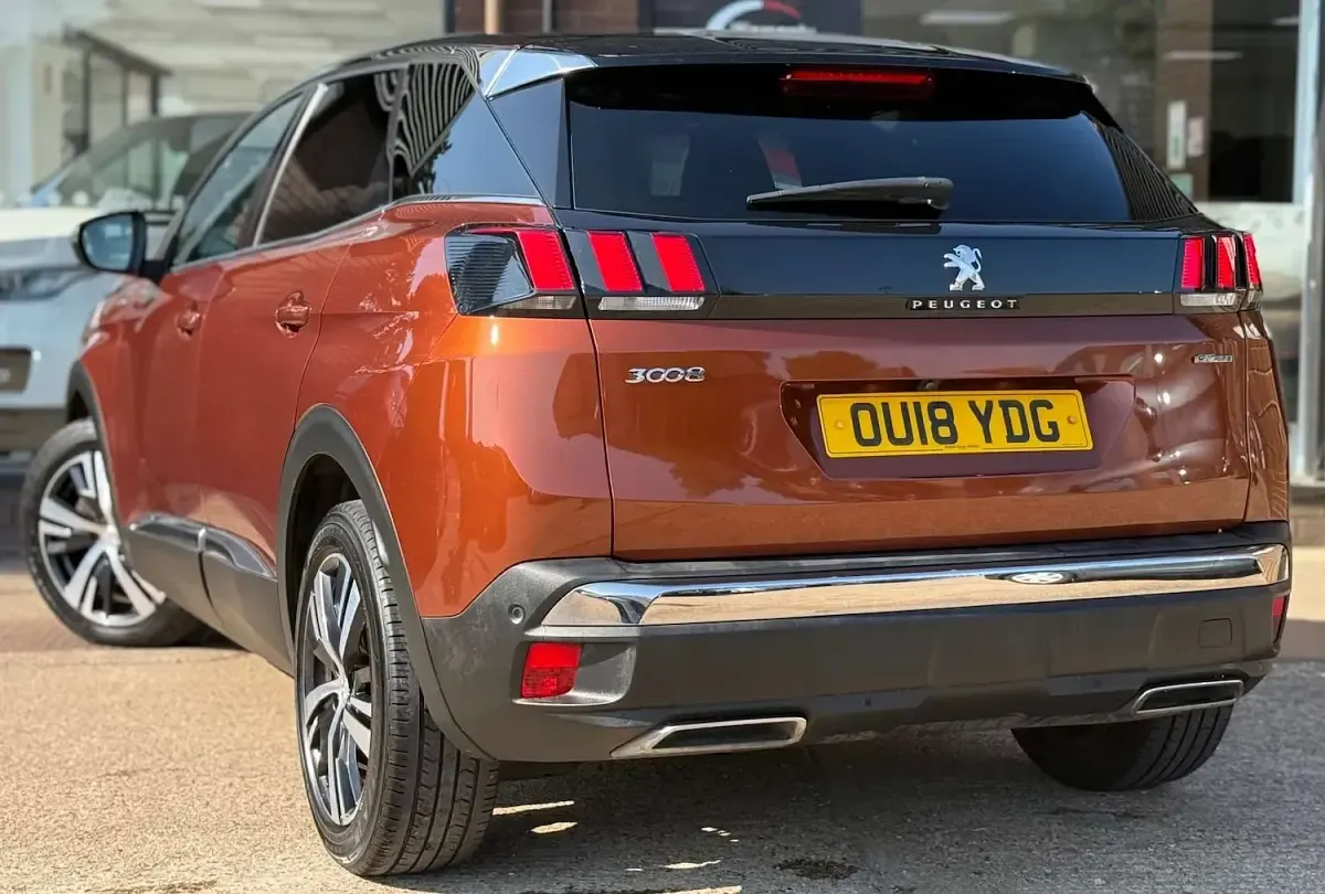 Used Peugeot 3008 GT-line 130 HP (95 kW) 2018 Bronze SUV