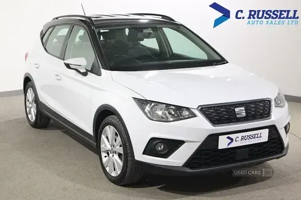 Used Seat Arona SE 95 HP (69 kW) 2019 White SUV