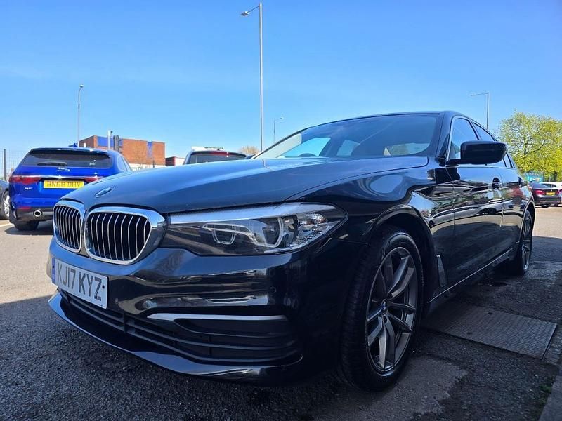 Begagnad BMW 520 Comfort Edition 2017 Svart Sedan