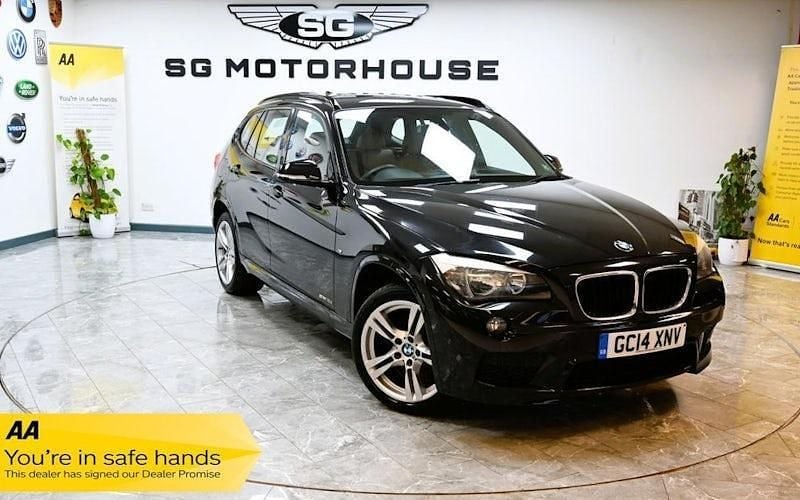Black Used 2014 BMW X1 M Sport SUV | £6,895 (Fair price) - Image 1/4
