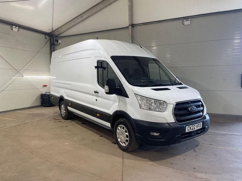 Used Ford Transit Trend 130 HP (95 kW) 2022 White Van