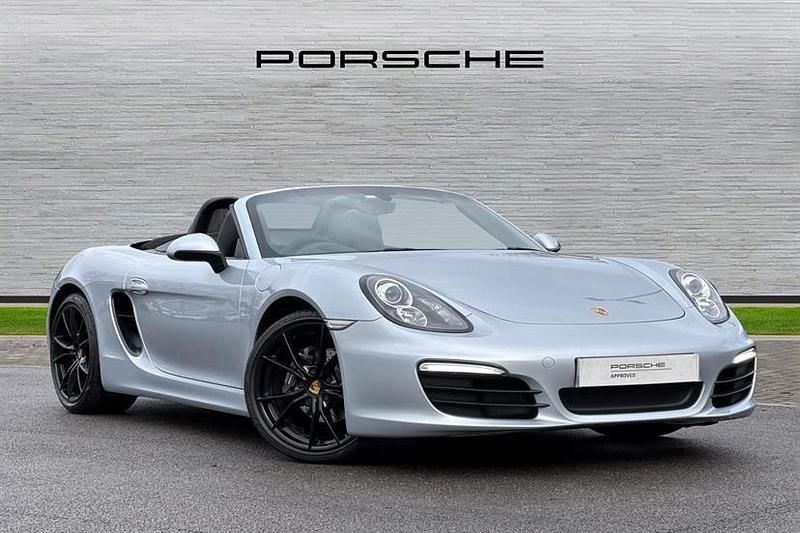 Used Porsche Boxster 265 HP (194 kW) 2015 Rhodium silver Cabriolet