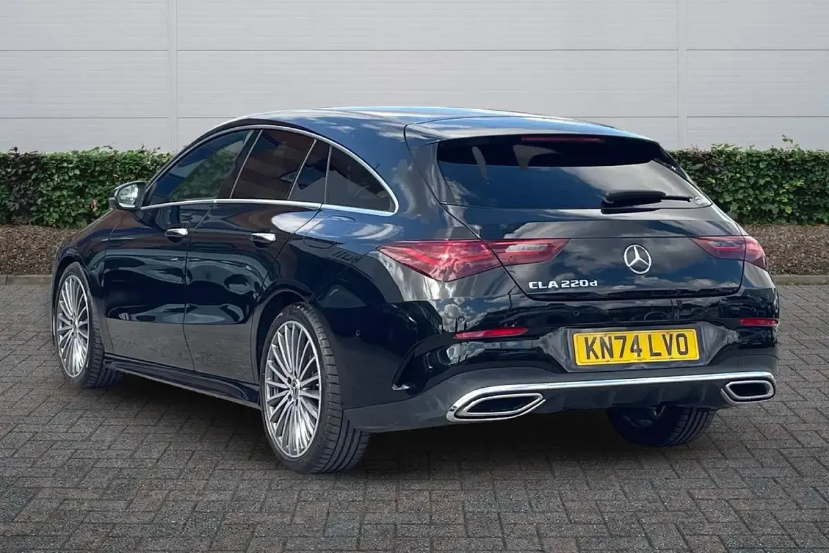 Used Mercedes CLA220 AMG Line Premium 2024 Black Coupe