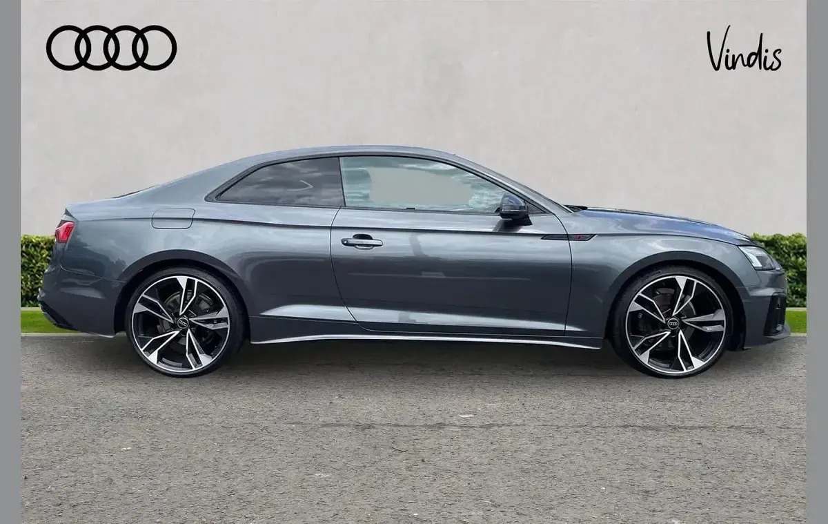 Used Audi A5 Black Edition 147 HP (108 kW) 2023 Grey Coupe