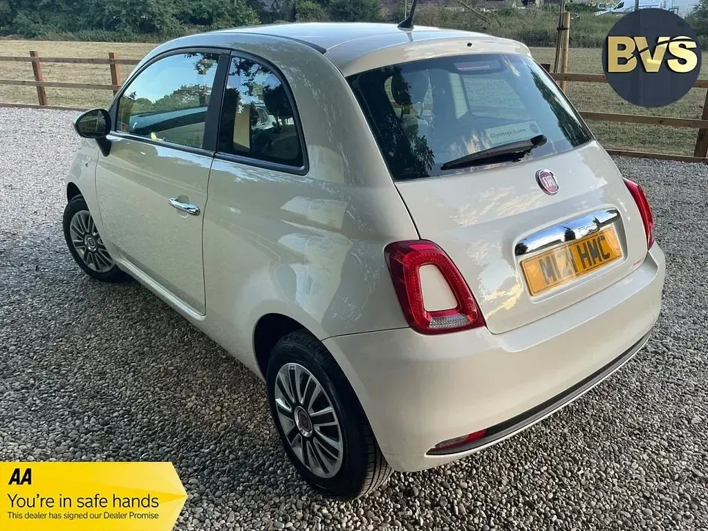 Used Fiat 500 Pop 69 HP (50 kW) 2016 White Hatchback