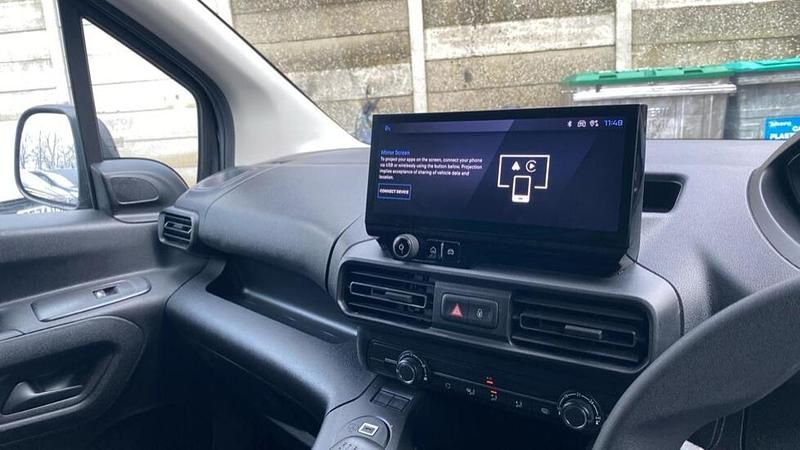 Used Peugeot Partner S 101 HP (74 kW) 2024 Black MPV