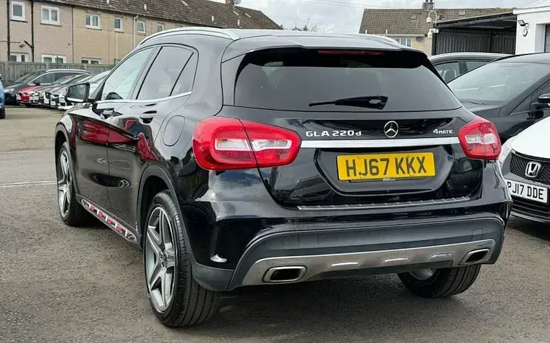 Used Mercedes GLA220 AMG line 177 HP (130 kW) 2017 Black SUV