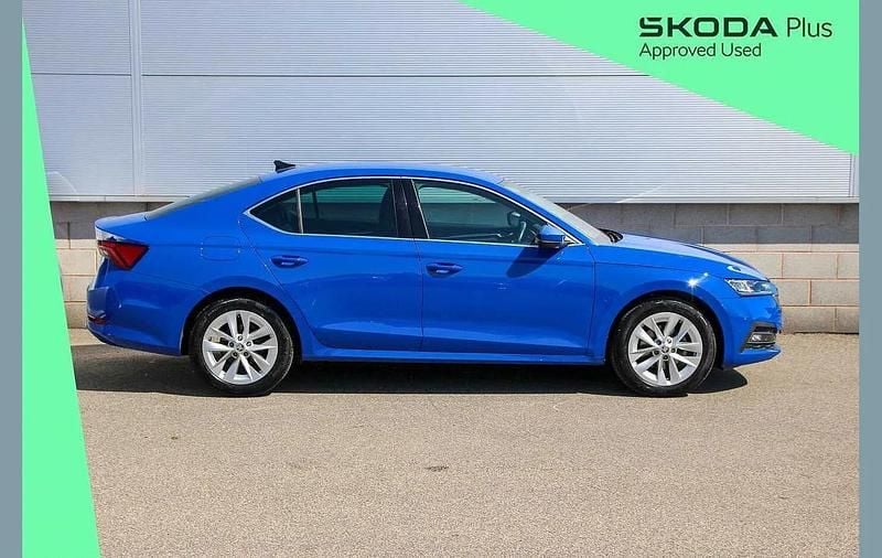 Used Skoda Octavia SE L 150 HP (110 kW) 2023 Blue Hatchback