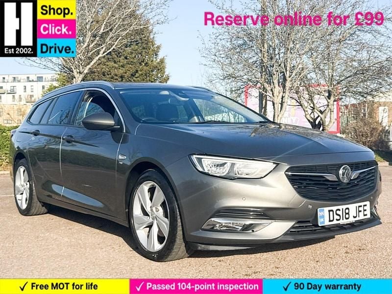 Used Vauxhall Insignia SRi 170 HP (125 kW) 2018 Grey Estate