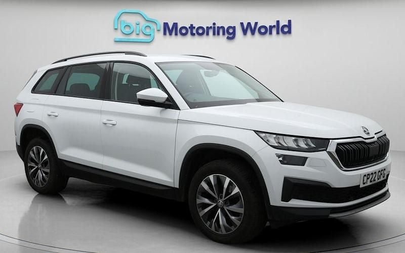 White Used 2022 Skoda Kodiaq SE Drive SUV | £16,500 (Fair price) - Image 1/4