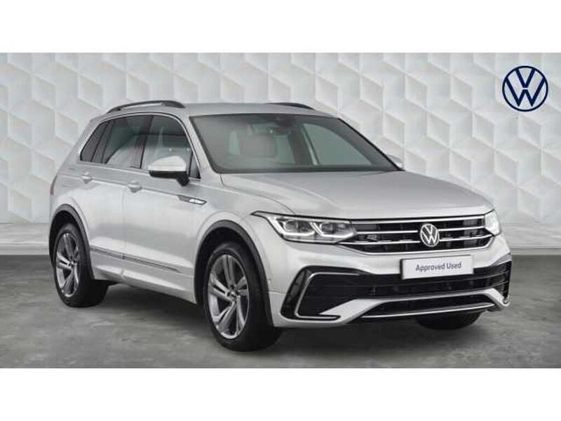 Silver Used 2024 VW Tiguan R-line SUV | £28,700 (Fair price) - Image 1/4