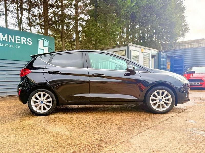 Used Ford Fiesta Titanium 2019 Black Hatchback