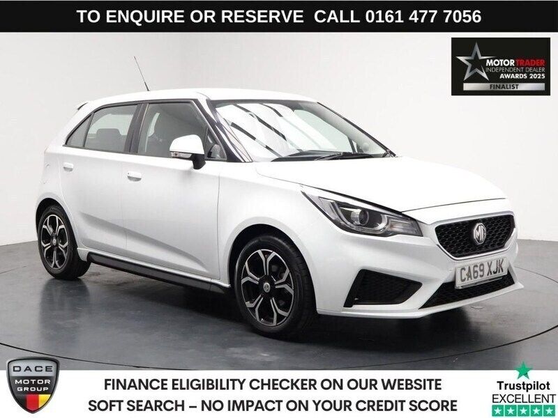 White Used 2019 MG MG3 Excite Hatchback | £7,190 (Fair price) - Image 1/3
