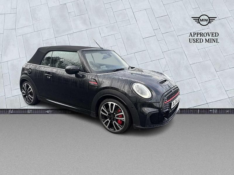 Black Used 2024 Mini John Cooper Works Cabriolet Cabriolet | £29,734 (Fair price) - Image 1/4