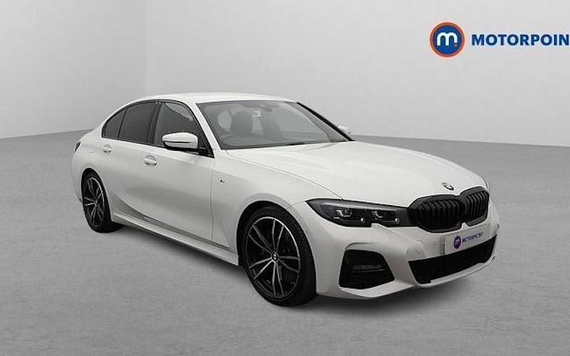 White Used 2021 BMW 320 M Sport Sedan | £24,899 (Fair price) - Image 1/4
