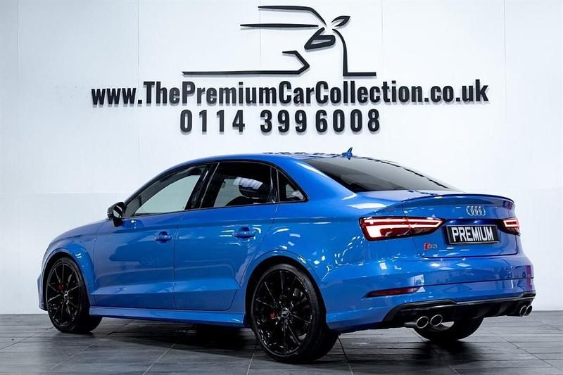 Used Audi S3 Black Edition 2018 Ara blue crystal Sedan