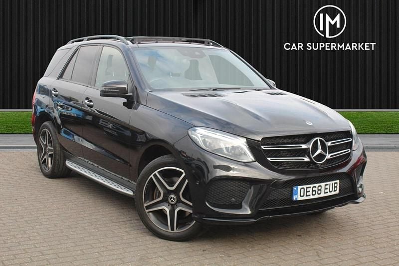 Black Used 2018 Mercedes GLE350 AMG Estate | £20,385 (Fair price) - Image 1/4