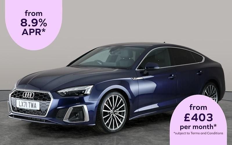 Used 2024 Audi A5 Sportback S-Line Hatchback | £26,747 (Super price) - Image 1/3
