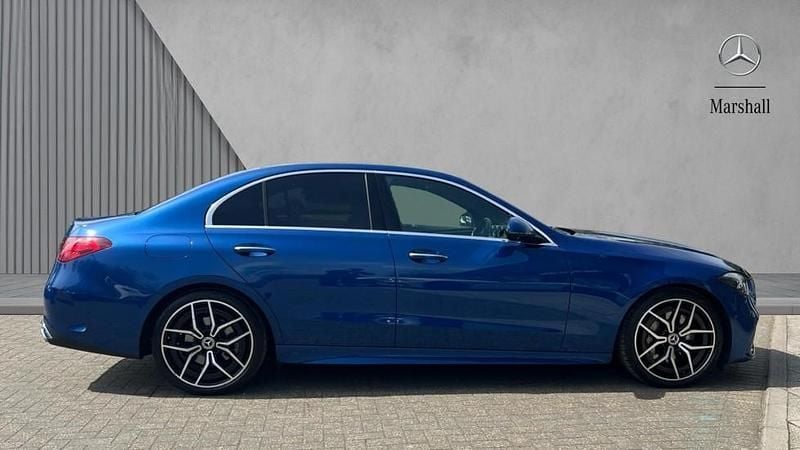 Used Mercedes C300 AMG Line Premium Plus 258 HP (189 kW) 2022 Spectral blue metallic