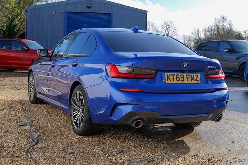 Used BMW 330e M Sport 2020 Blue Sedan