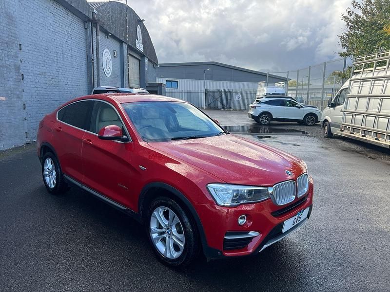 Red Used 2016 BMW X4 xLine SUV | £10,690 (Fair price) - Image 1/4