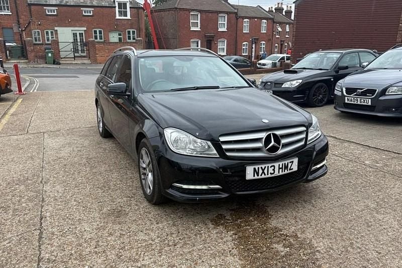 Black Used 2013 Mercedes C220 Executive Estate | £5,495 (A bit pricey) - Image 1/1