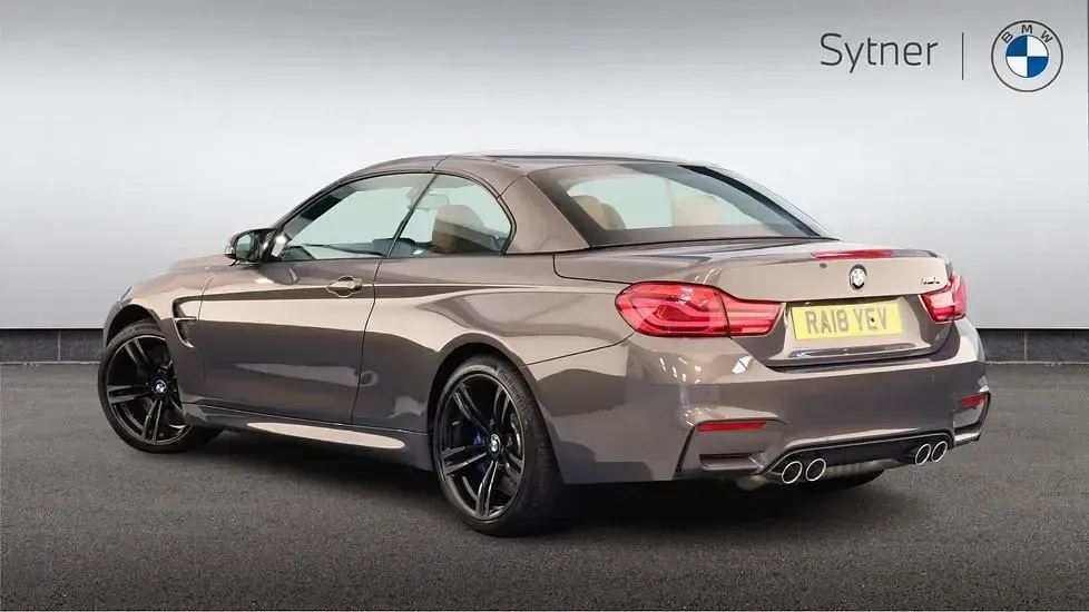 Used BMW M4 Cabriolet Comfort Edition 425 HP (312 kW) 2018 Beige Cabriolet