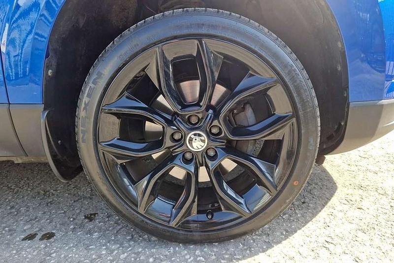 Used Skoda Karoq SE L 108 HP (79 kW) 2021 Blue SUV