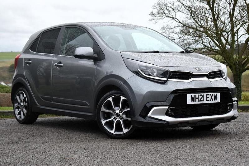Grey Used 2021 Kia Picanto X-Line Hatchback | £9,678 (Fair price) - Image 1/4