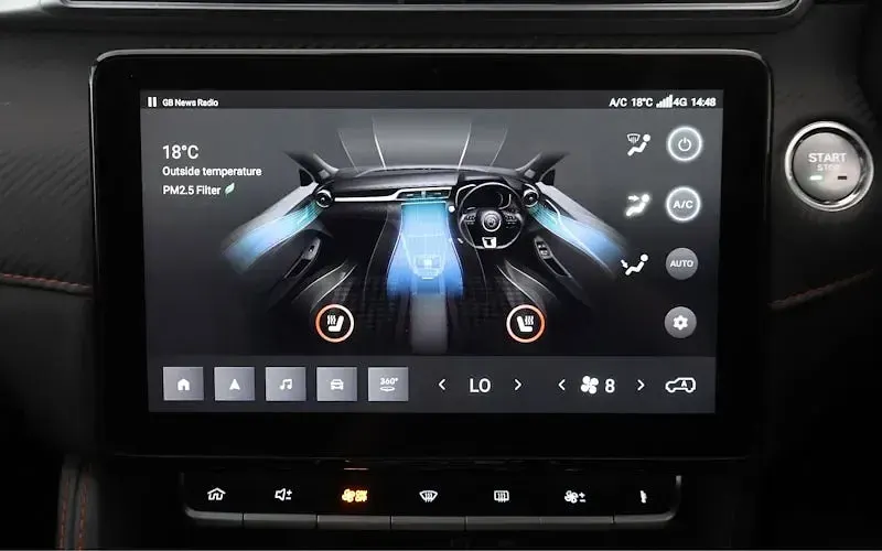 Used MG ZS Trophy Connect 114 kW (156 HP) 2023 Black SUV