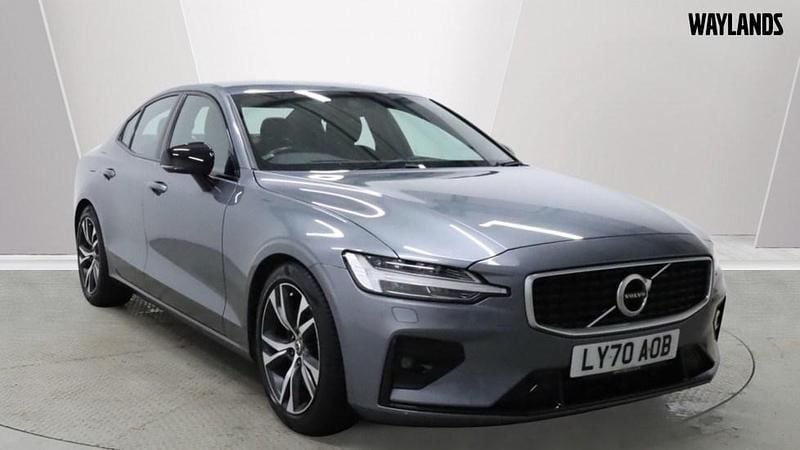 Grey Used 2019 Volvo S60 R-Design Sedan | £21,360 (Fair price) - Image 1/4