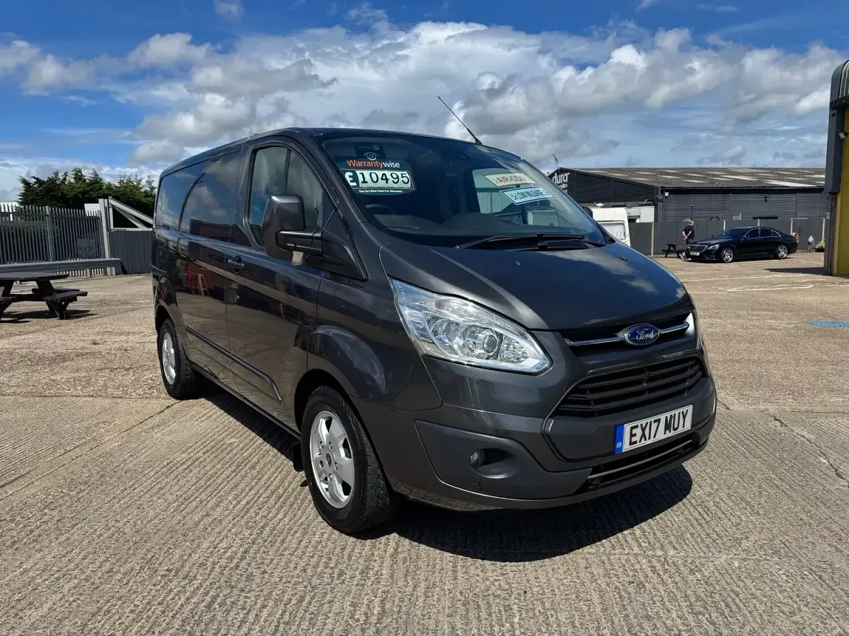 Used Ford Transit Custom Limited 130 HP (95 kW) 2017 Grey Van