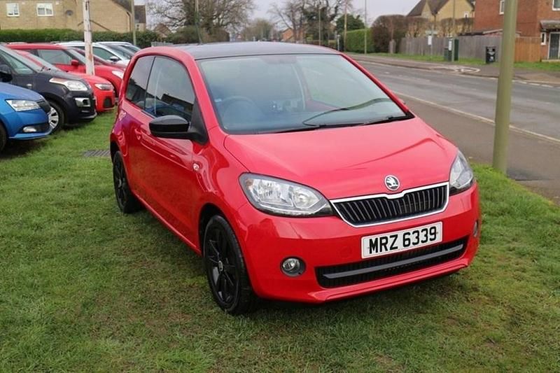 Used Skoda Citigo Colour Edition 60 HP (44 kW) 2017 Red Hatchback