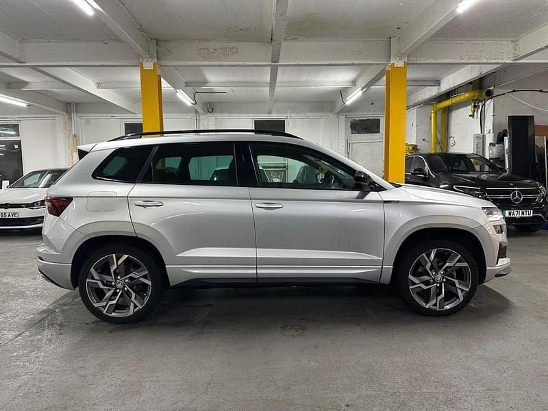 Used Skoda Karoq SportLine 190 HP (139 kW) 2023 Silver SUV