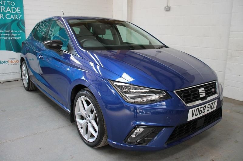 Blue Used 2018 Seat Ibiza FR Hatchback | £8,495 (Fair price) - Image 1/4