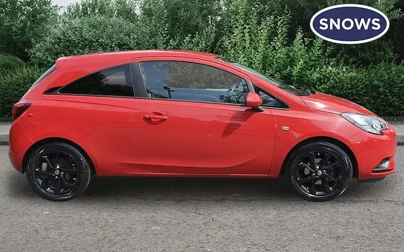 Used Vauxhall Corsa 75 HP (55 kW) 2019 Red Hatchback