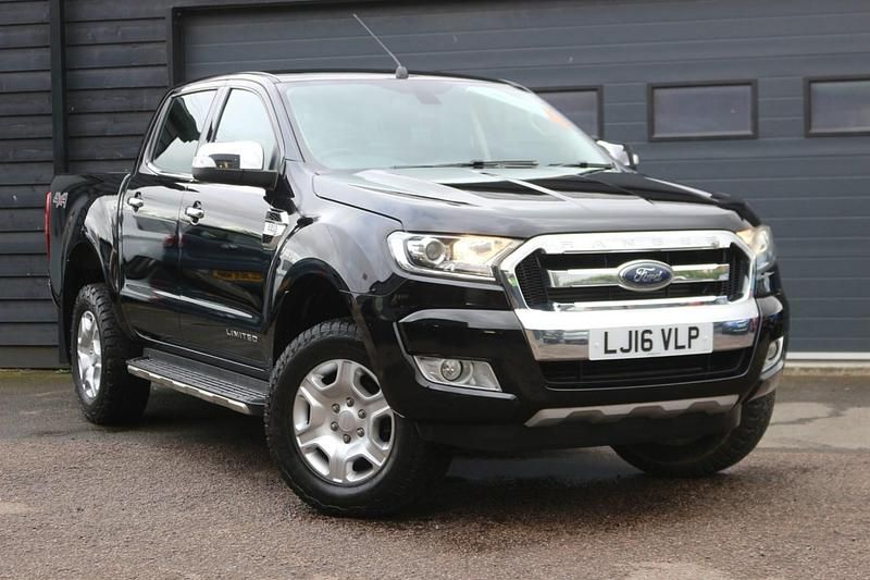 Black Used 2016 Ford Ranger Limited Pickup | £8,000 (Fair price) - Image 1/4
