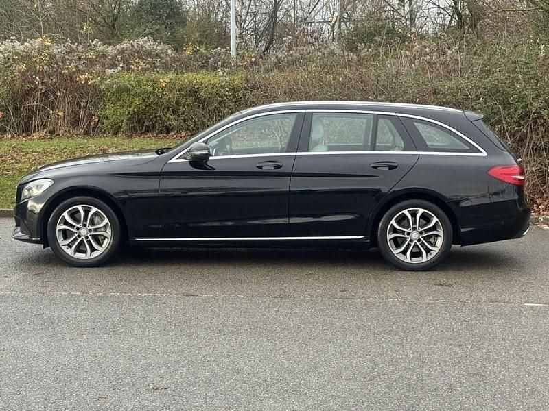 Used Mercedes C350e 2016 Black Estate